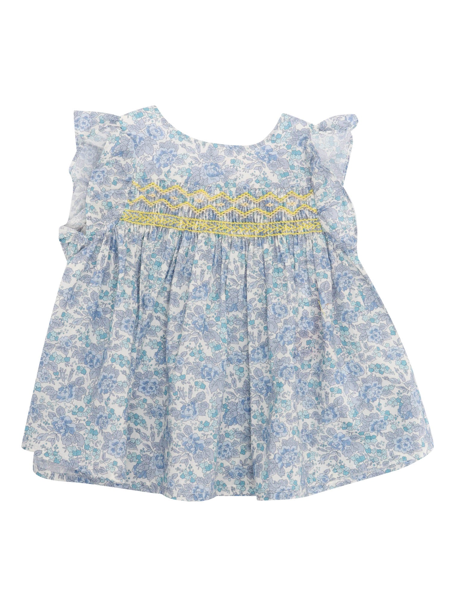 NAOMIE BLOUSE Light Blue Cotton