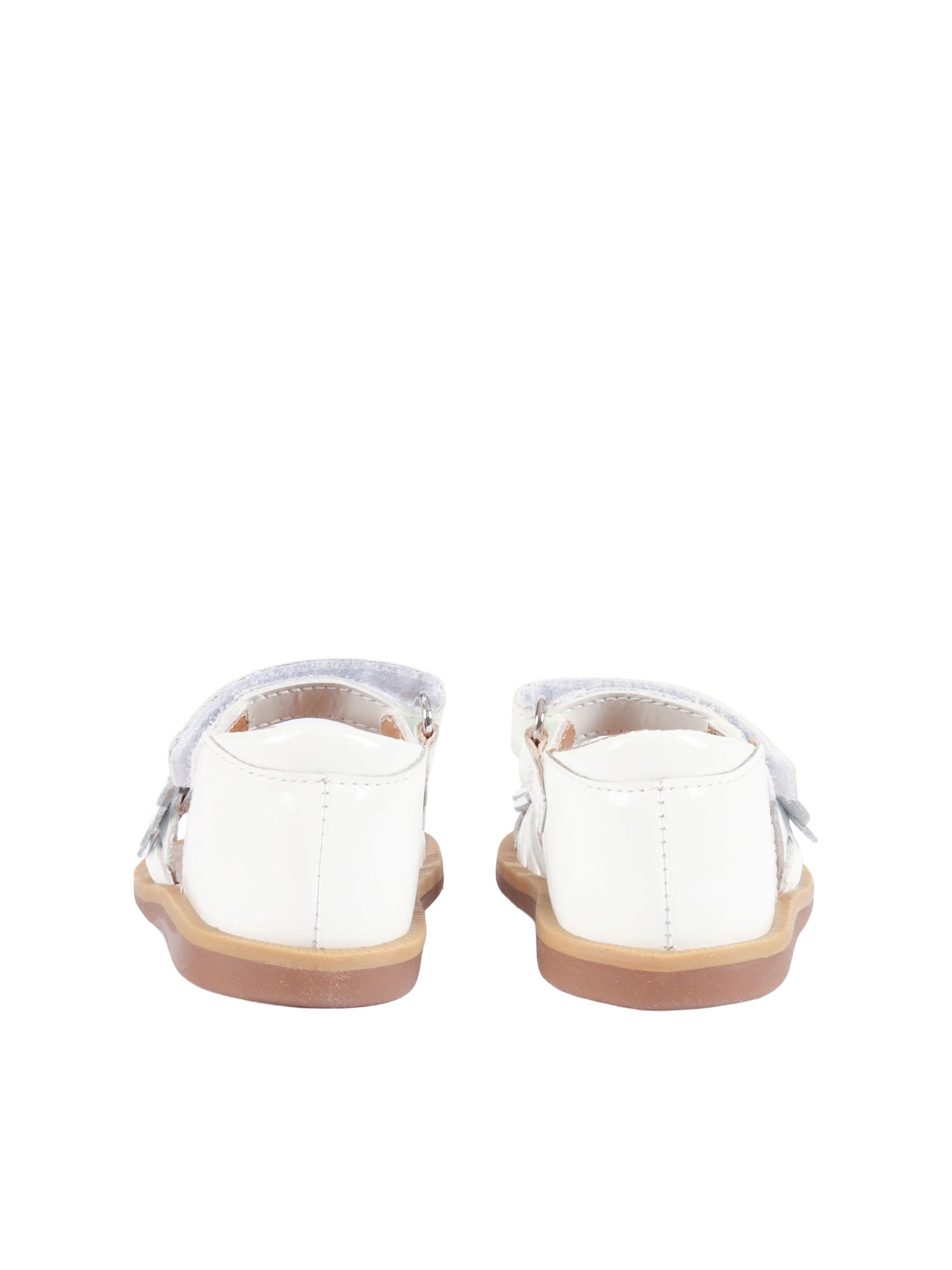Poppy Multi Flo Shoes White Sandal