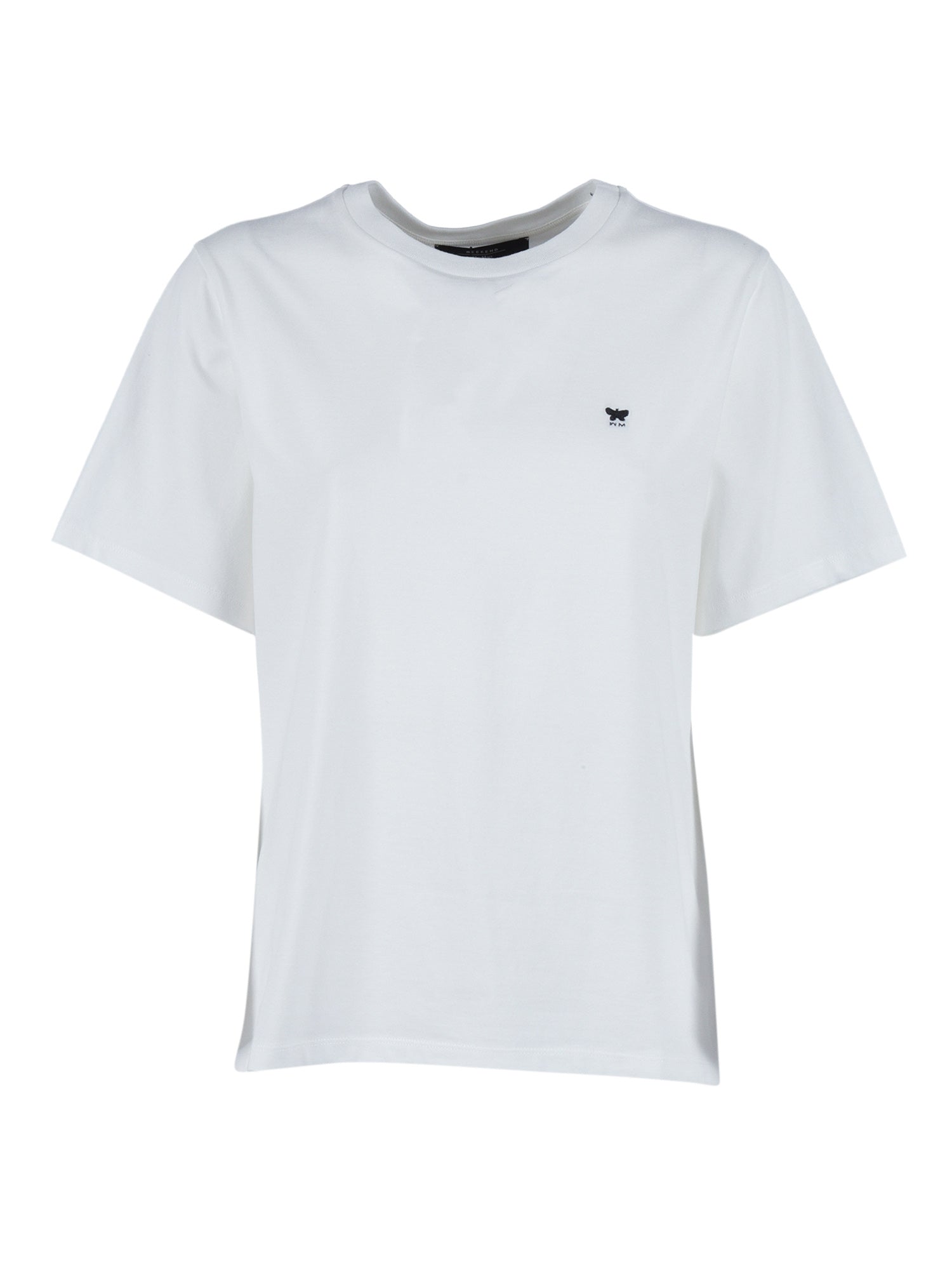 T-SHIRT White Cotton Short Sleeves