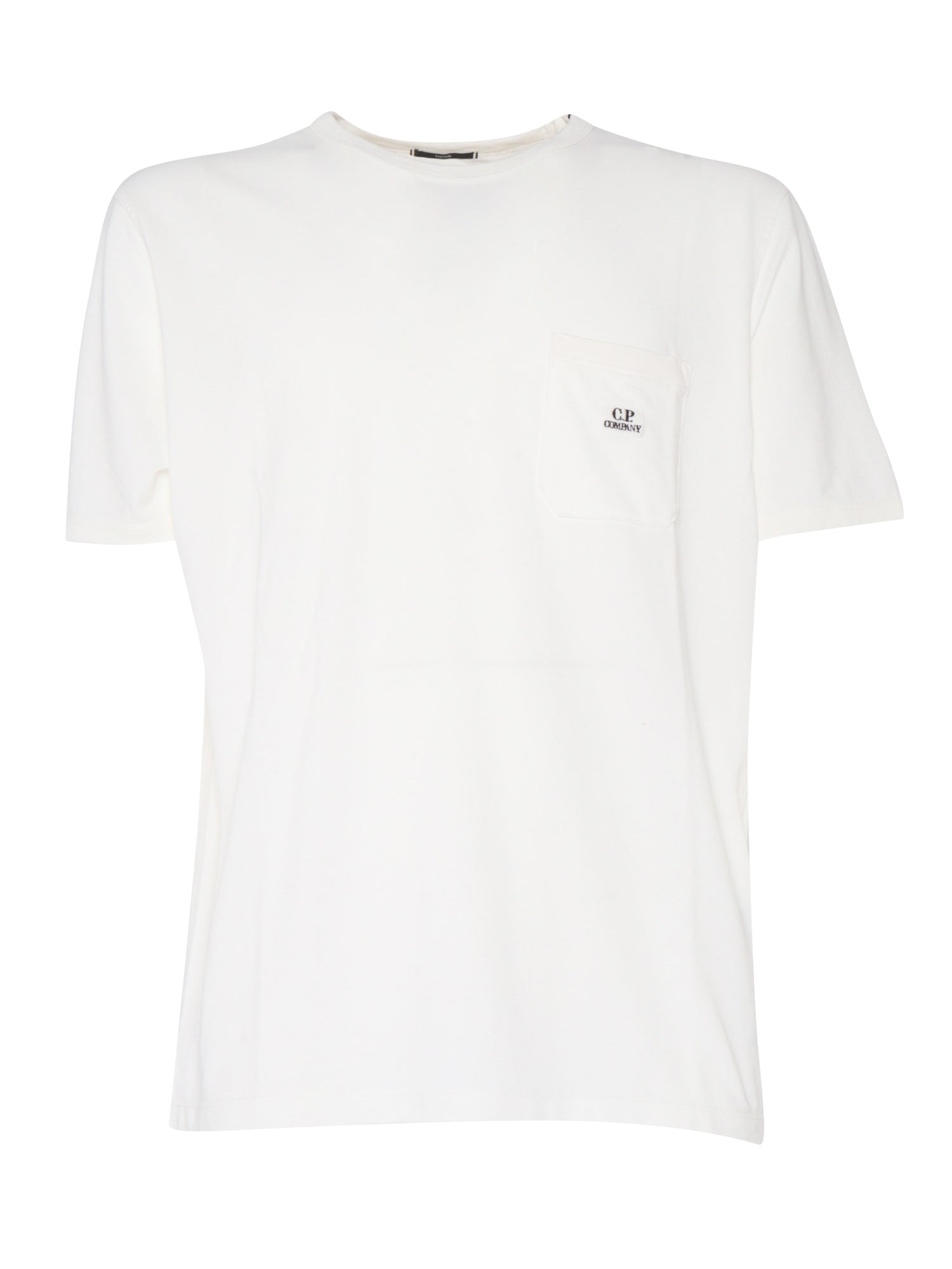 White t-shirt Cotton Polyamide Short Sleeves