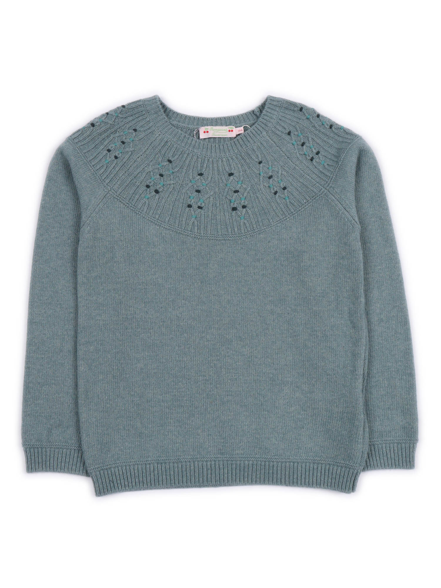 Genievre Sweater Light Blue Crewneck