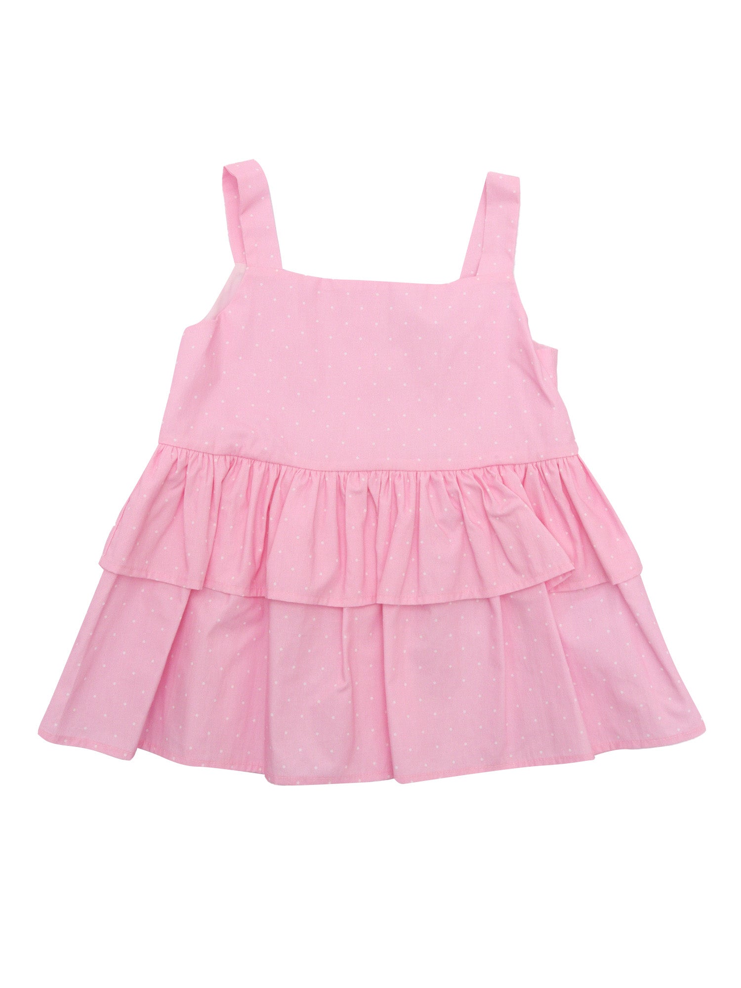 POPELINE TOP Pink Cotton Lining