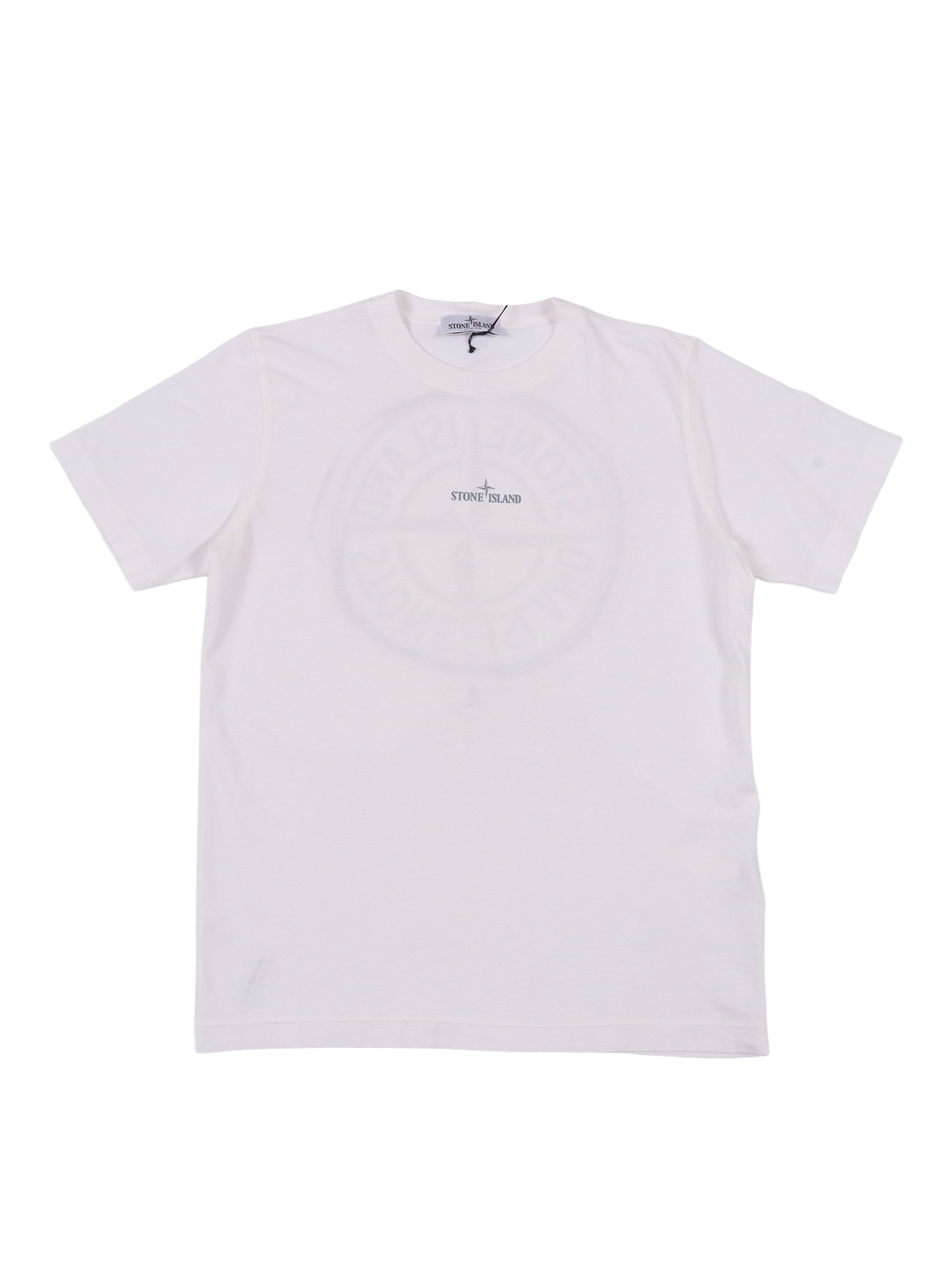 T-SHIRT M-C White Cotton Sportwear