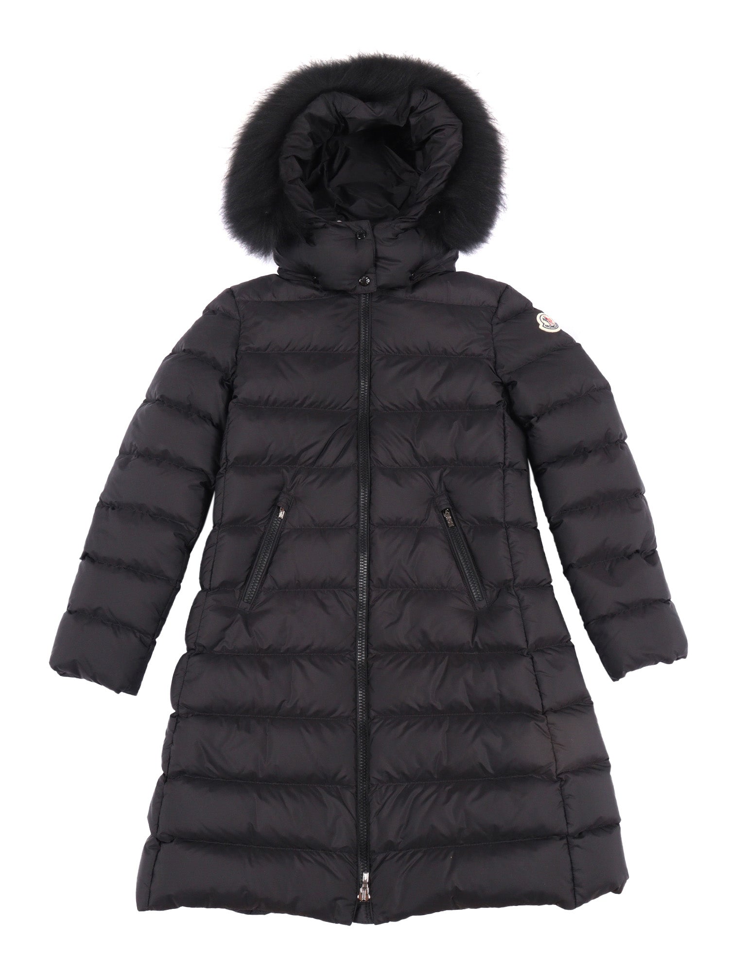 Abelle Long Coat Black Single Breasted
