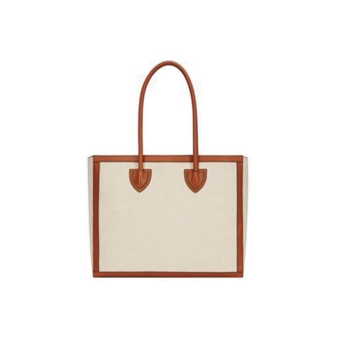 Balmain Army 42 Shopper Bag Beige Cotton