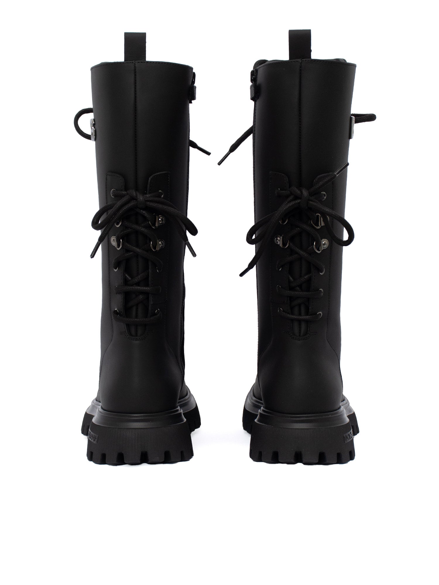 Boots Black Calfskin Lining Booties