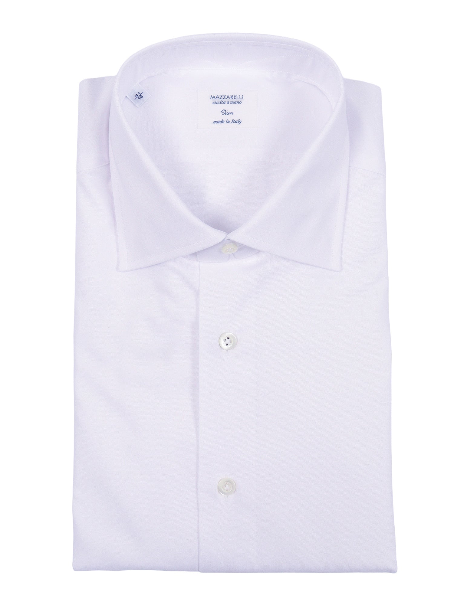 Slim Fit Cotton Shirt White