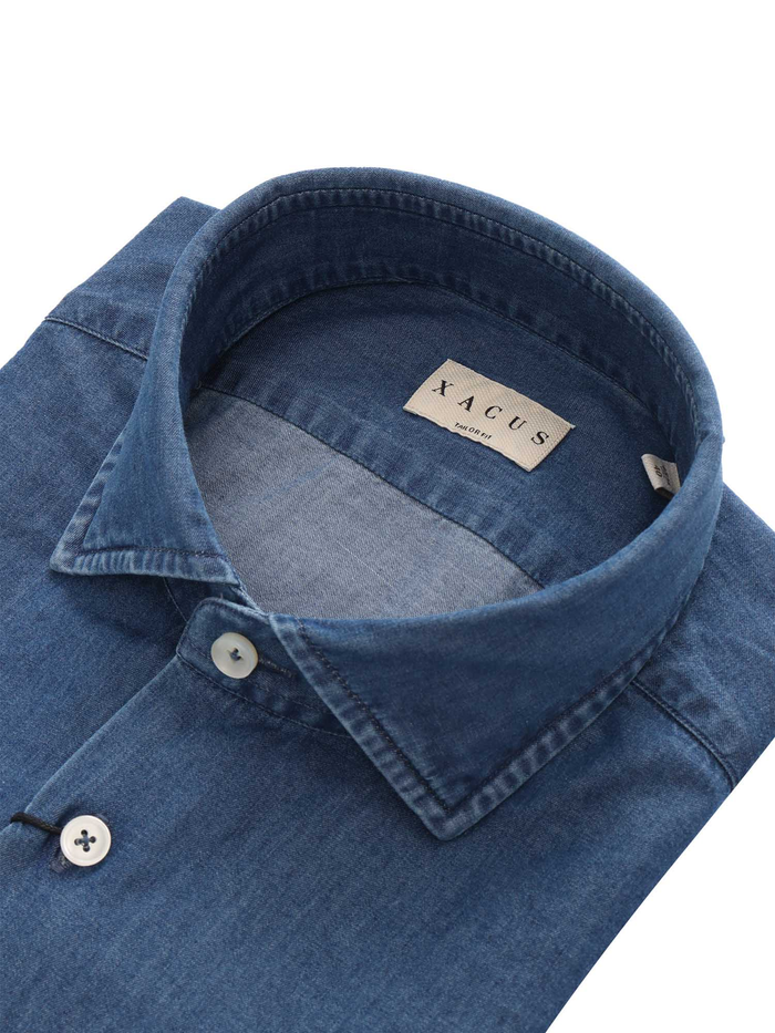 SHIRT Blue Cotton
