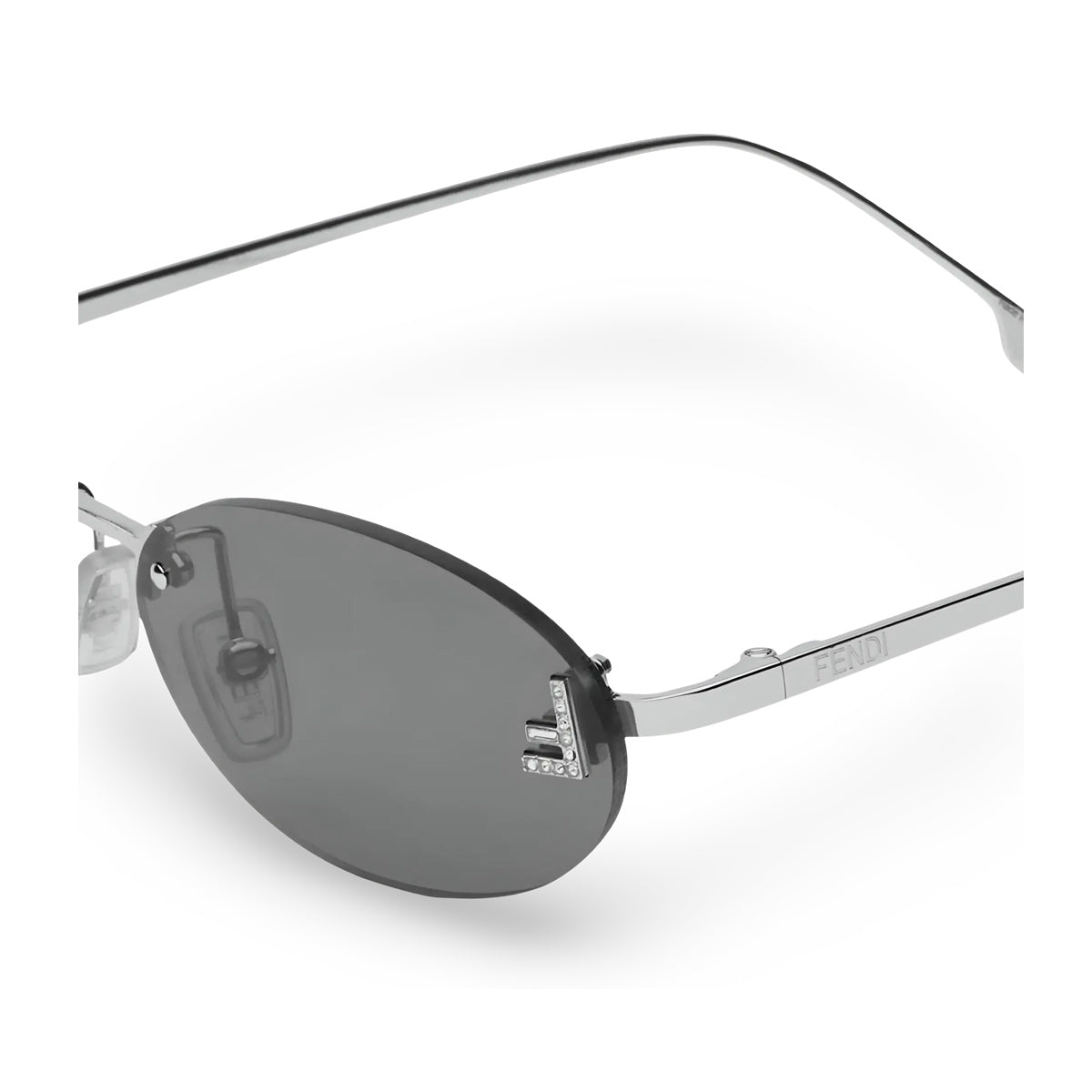 FE4075US 12A Argento Metal Occhiali Da Sole