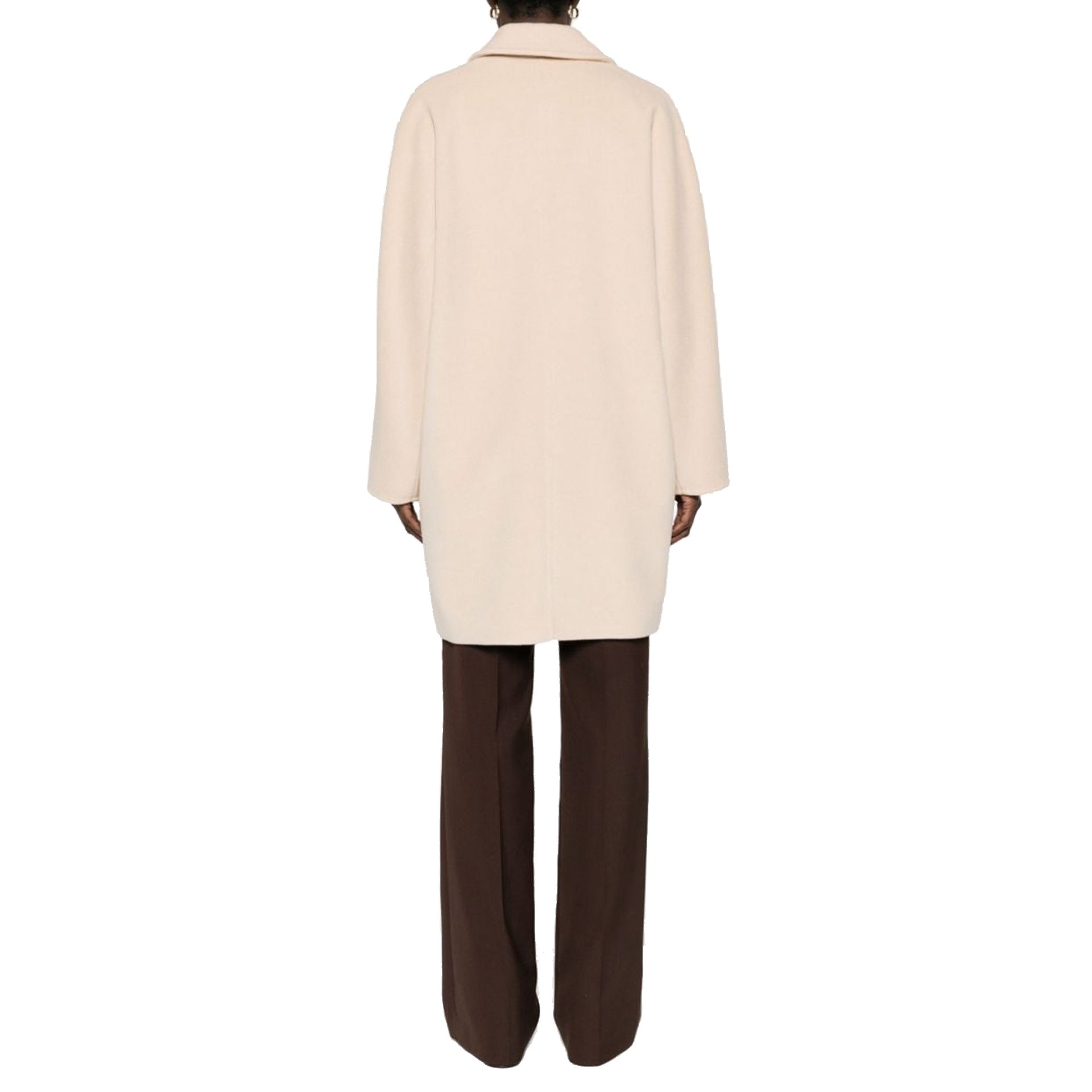 Pila Wool And Cashmere Coat Beige