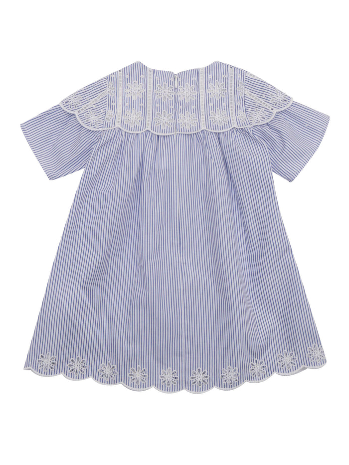 DRESS Light Blue Cotton Fabric 2