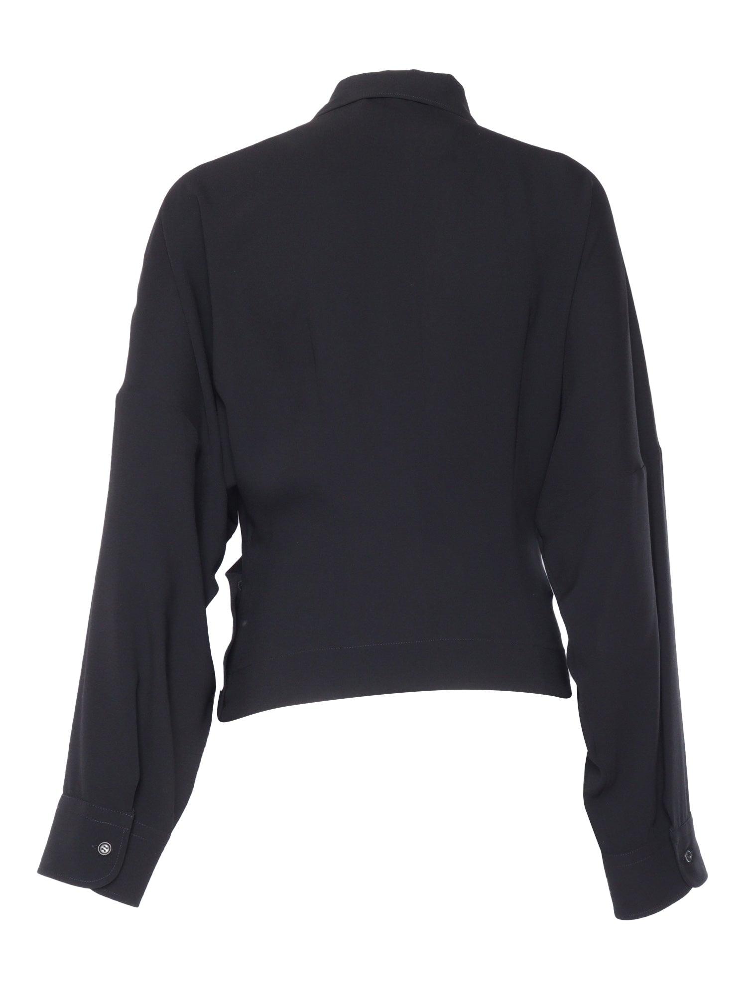 Black Shirt Triacetate Polyester