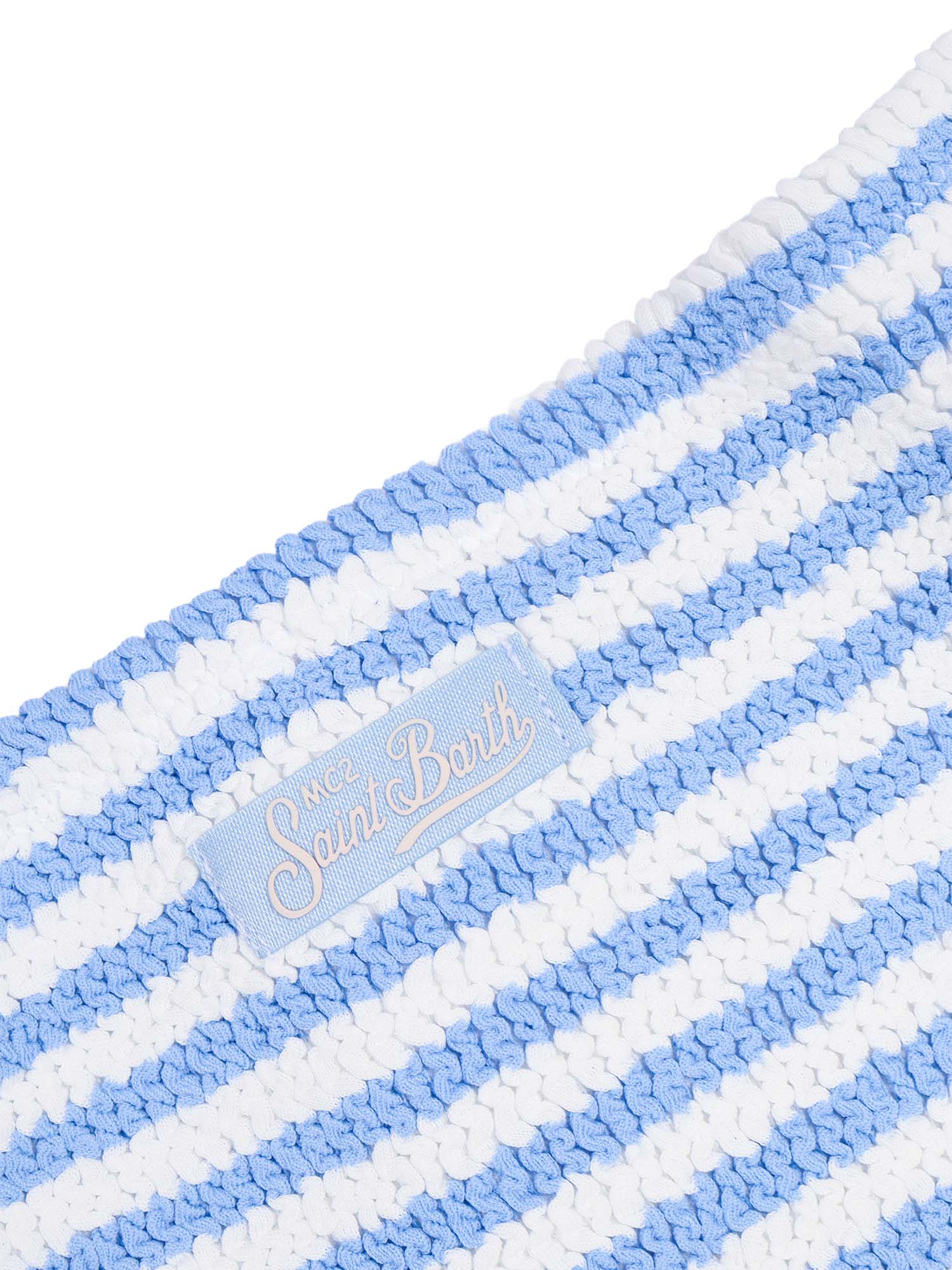 Baker W-Crinkle Stripes 3101 Light Blue Polyamide Elastane Bikini