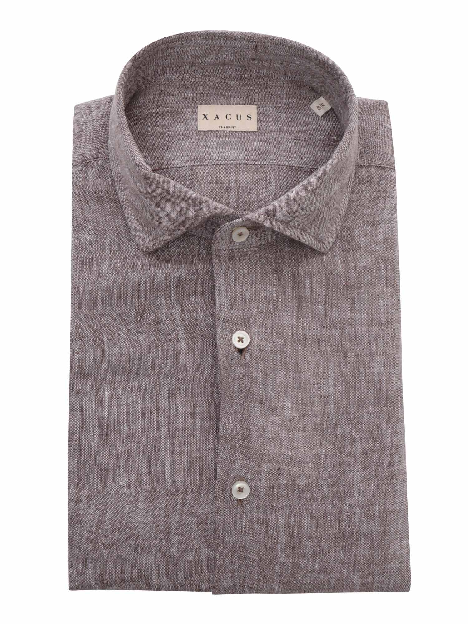 Brown Linen Shirt