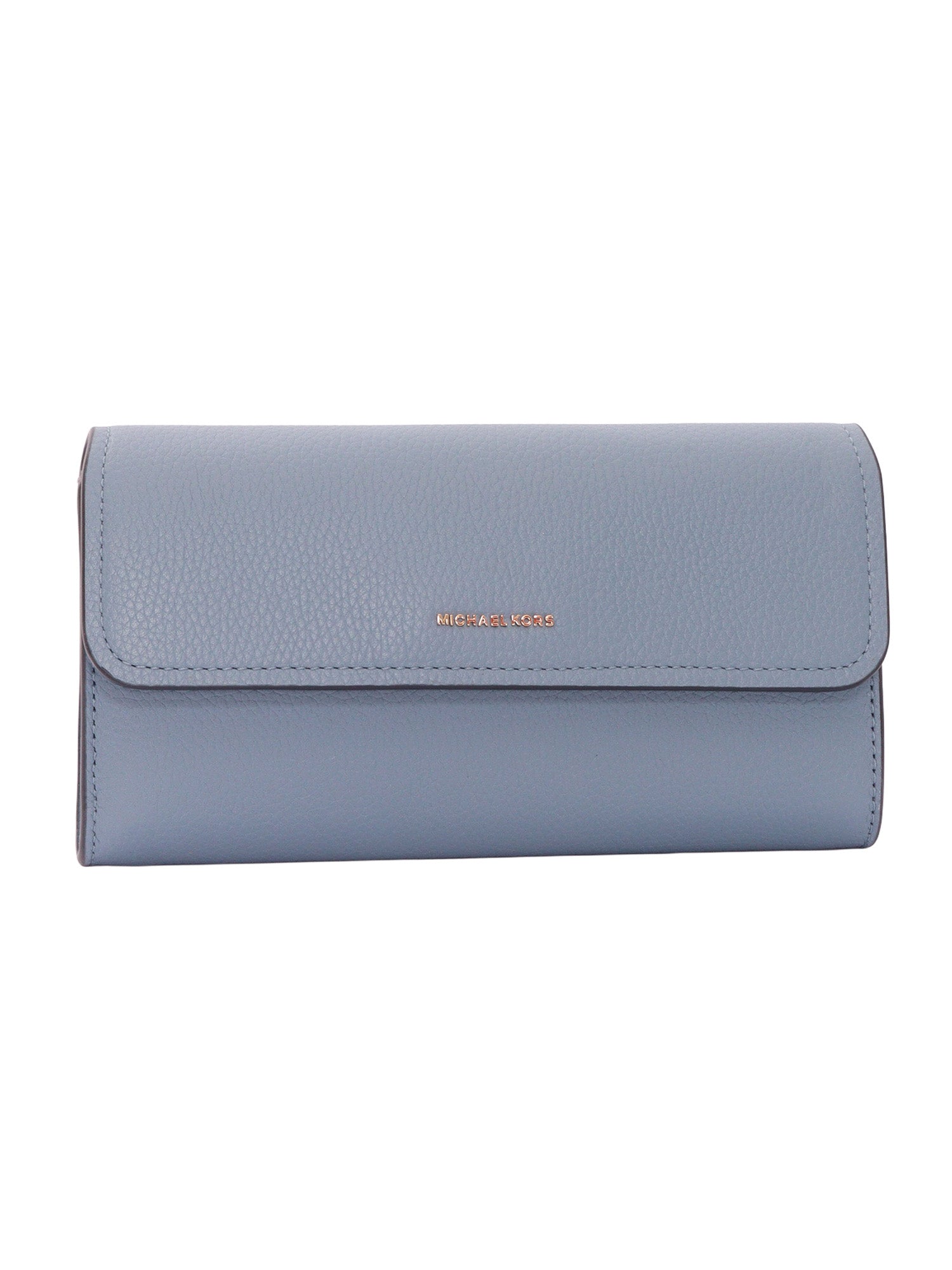 SM EW PHONE XBODY Light Blue Cow Leather Handbag