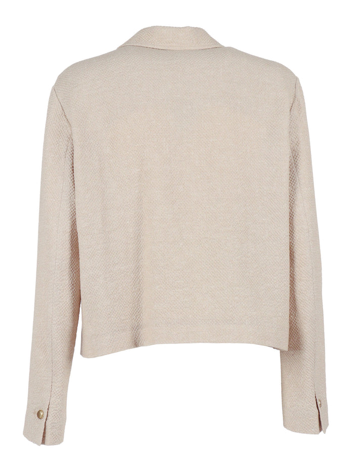 CROPPED JACKET LI-CO Beige