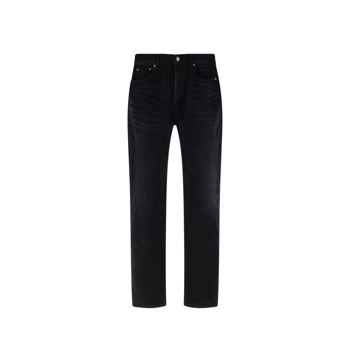 Cotton Denim Jeans Black