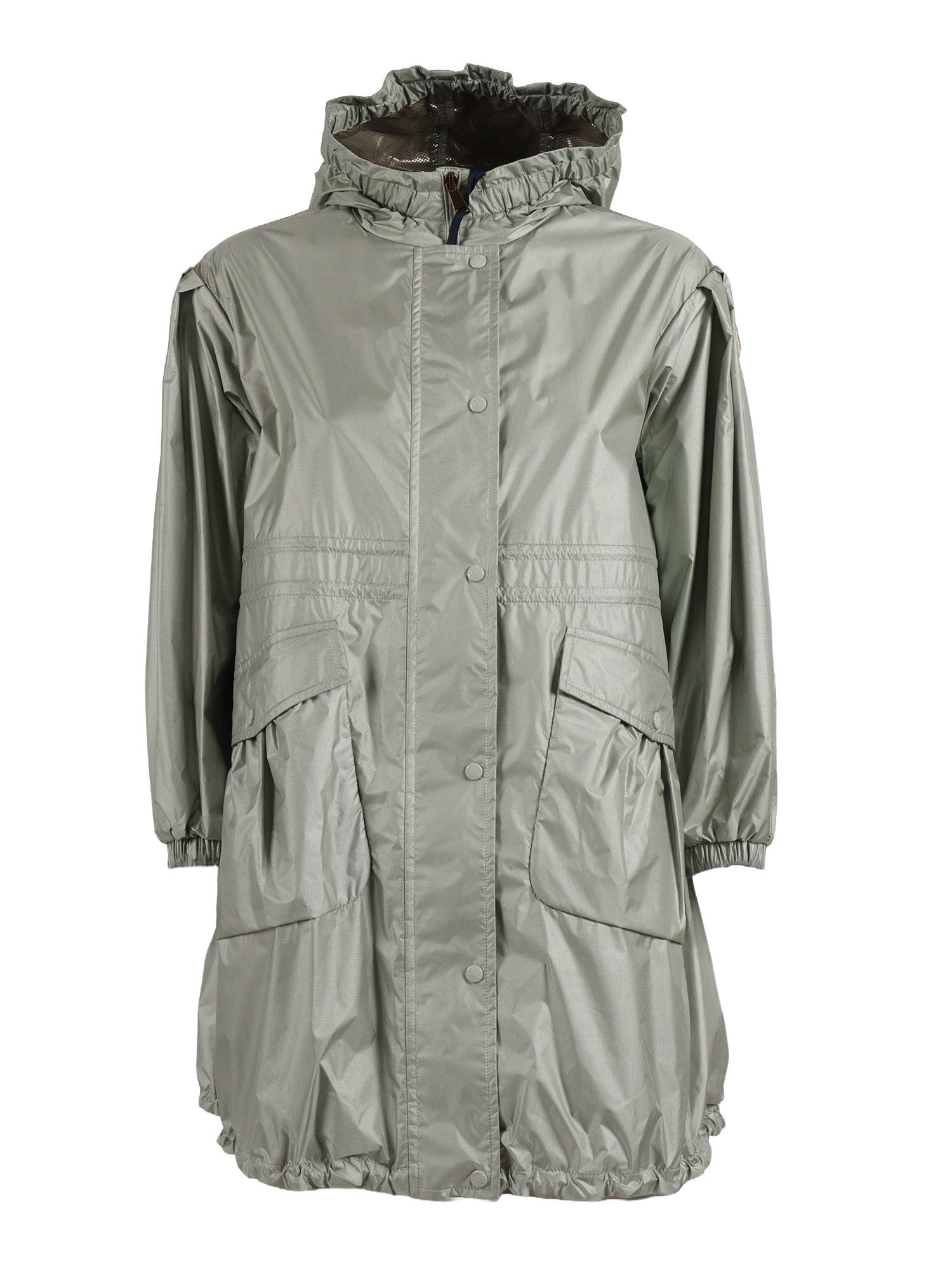 AFET LONG PARKA Green Polyamide Lining