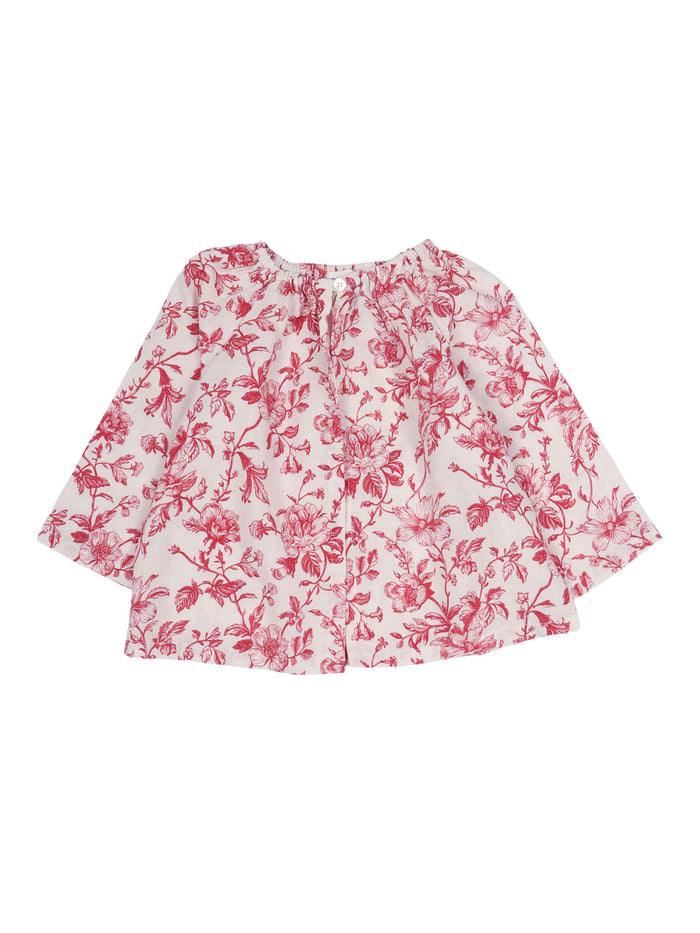 Allegra Jacket Pink Linen Viscose