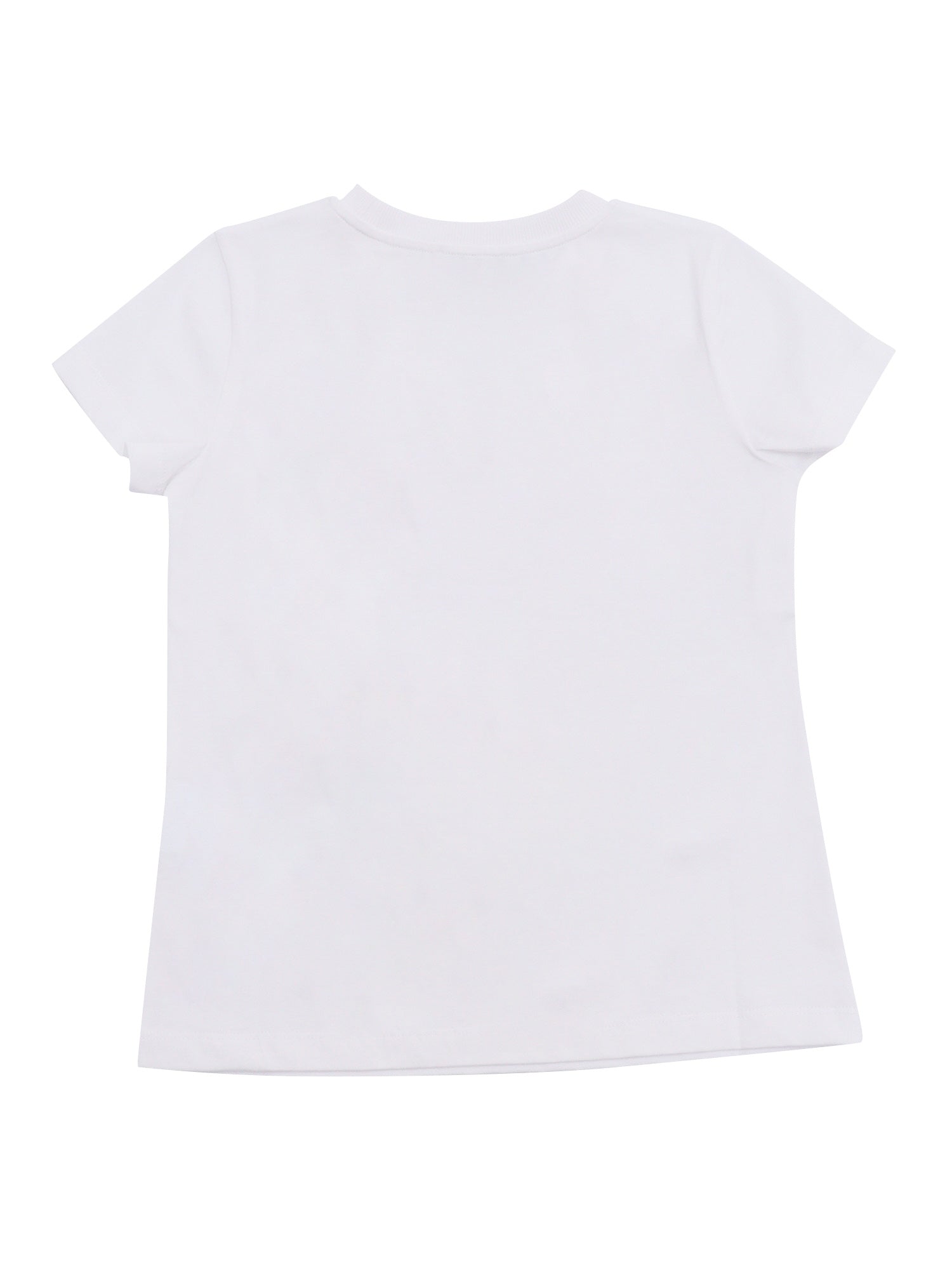 SHORT SLEEVED T-SHIRT White Cotton Sleeves