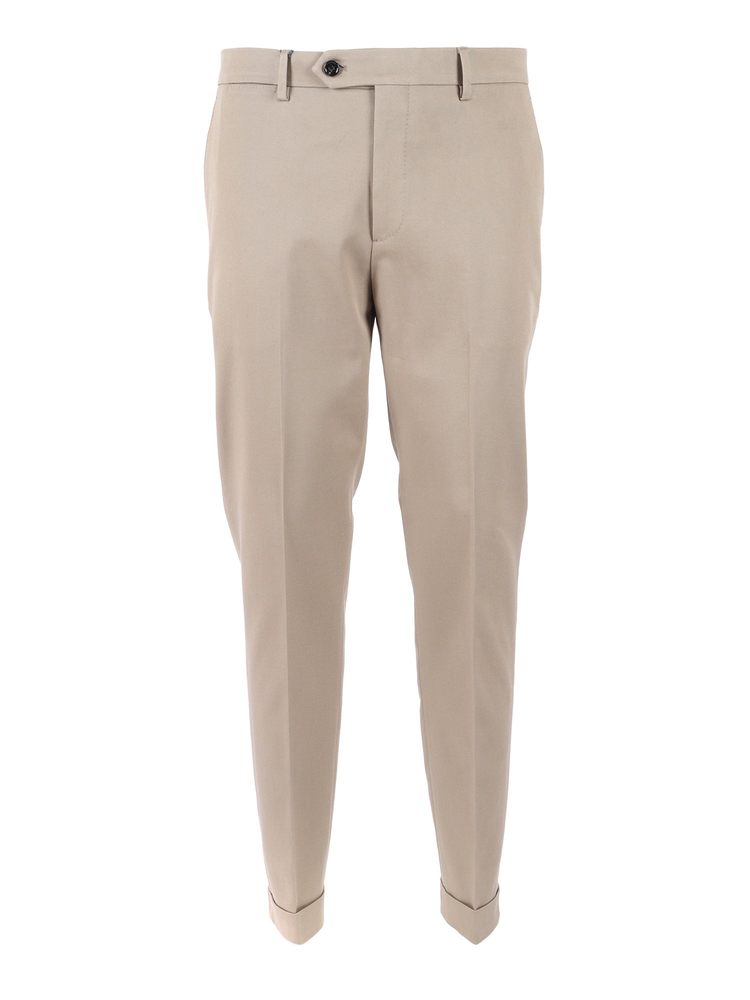 Yretro Long Pants Green Cotton Elastane
