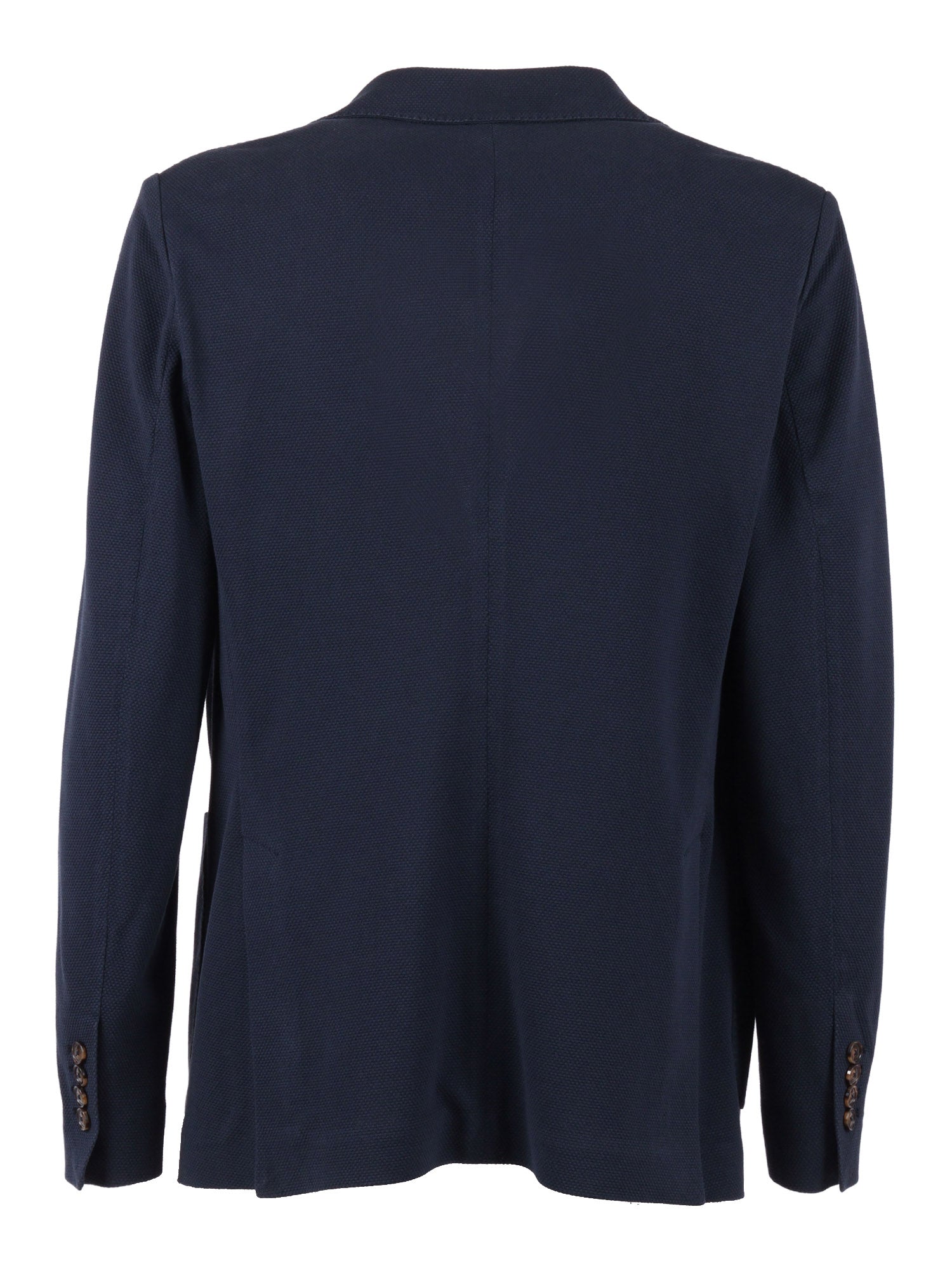 BLAZER G.DYED OXFORD Blue Jacket