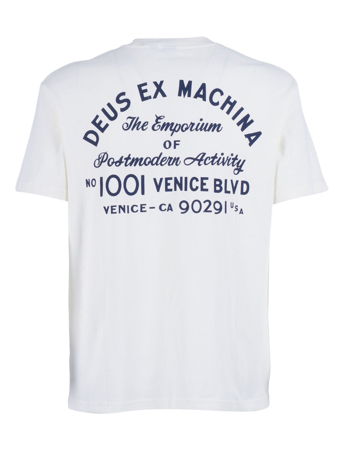 Emporium Niner White Organic Cotton Short Sleeves T-shirt
