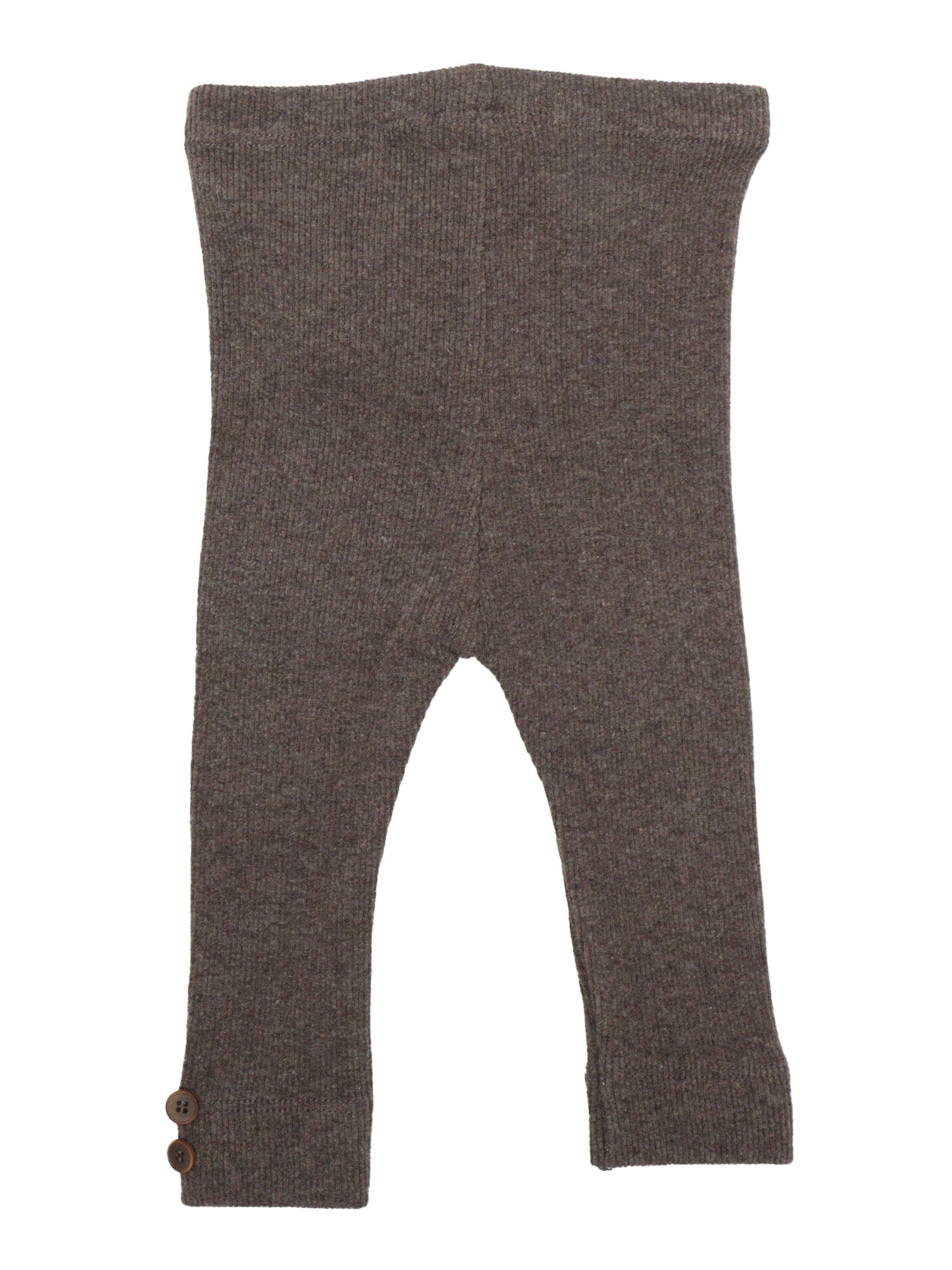 Leggings Grey Cotton Acrylic Elastane