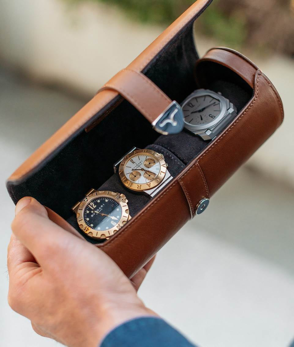 Travel Watch Case Sienna