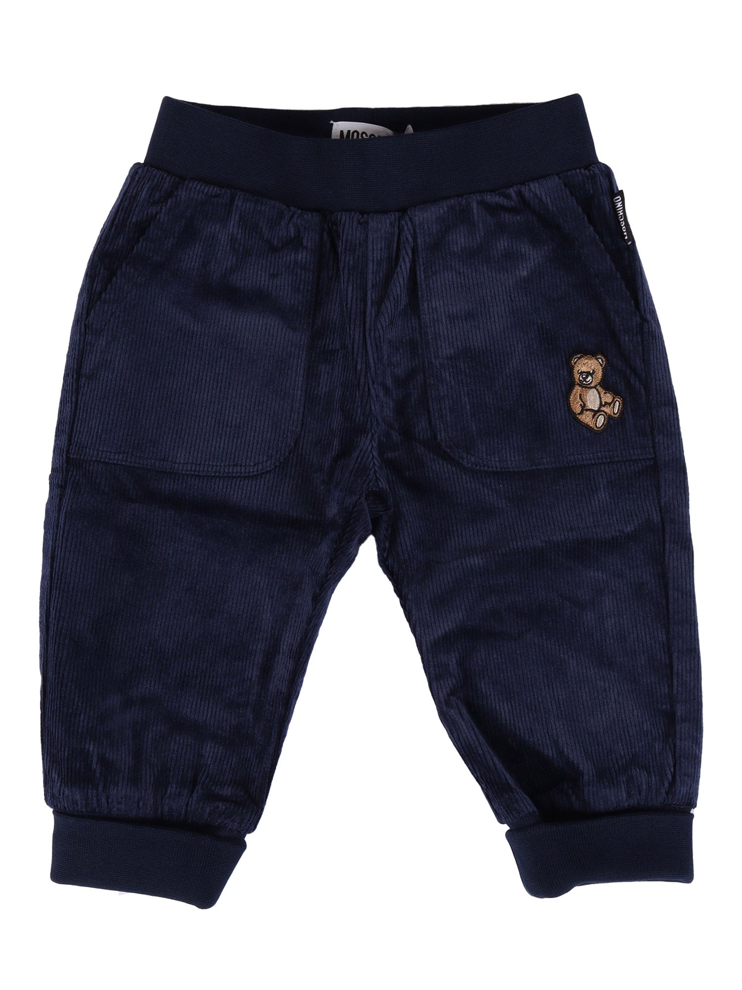 Long Pants Blue Cotton Modal Elastane
