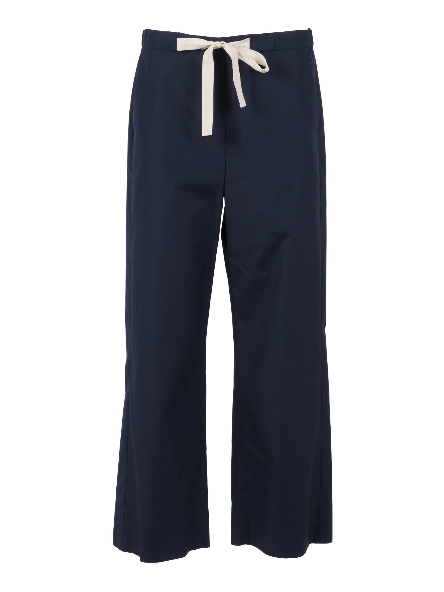TROUSERS Blue Cotton Pant