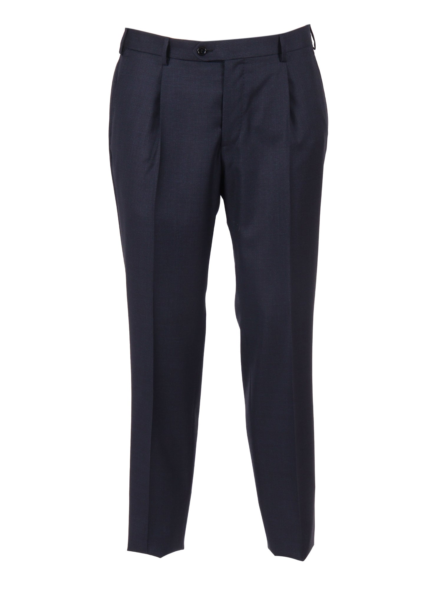 Suit Blue Virgin Wool Single Breasted Dress