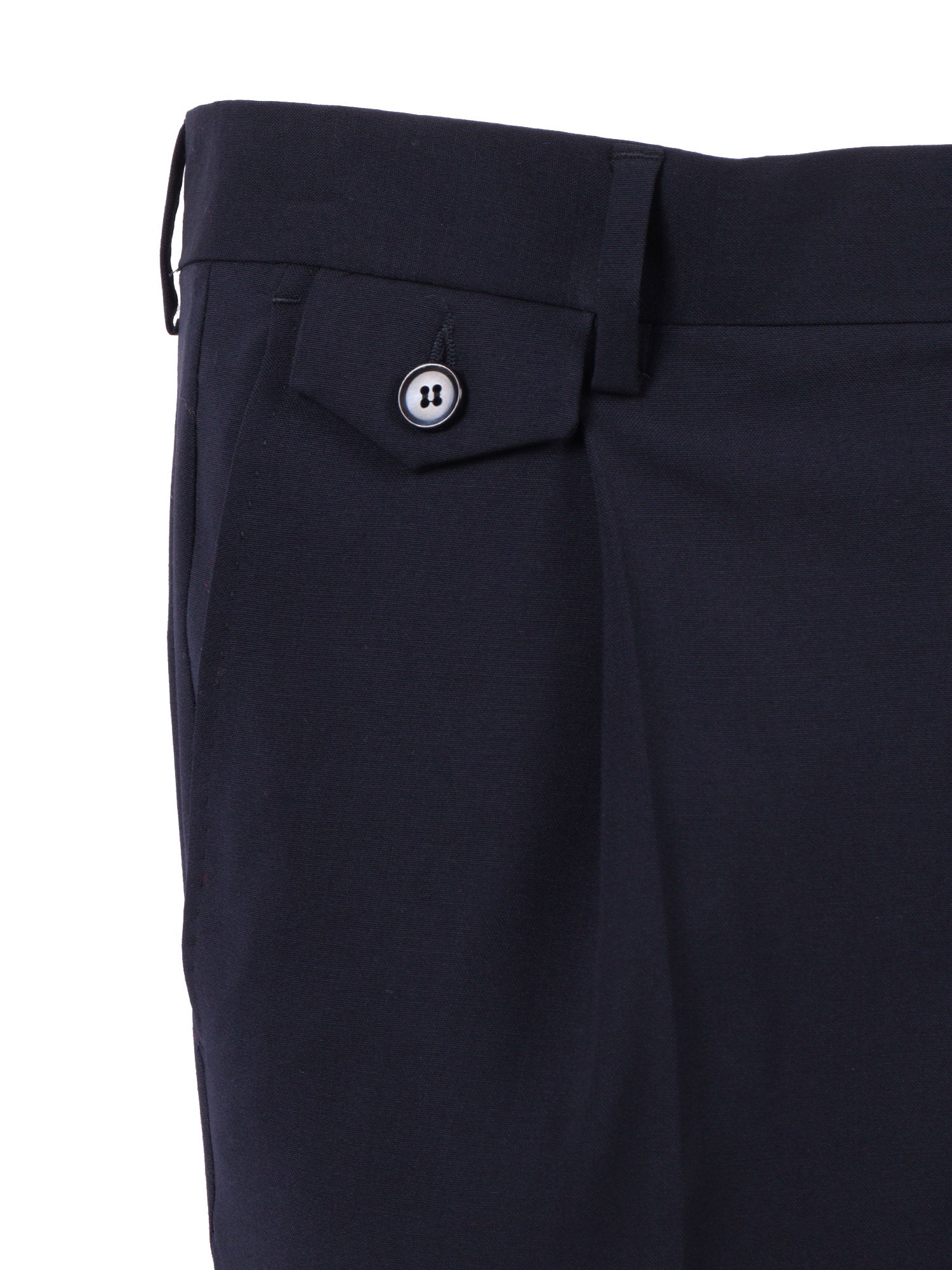 Trousers Blue Virgin Wool Pant