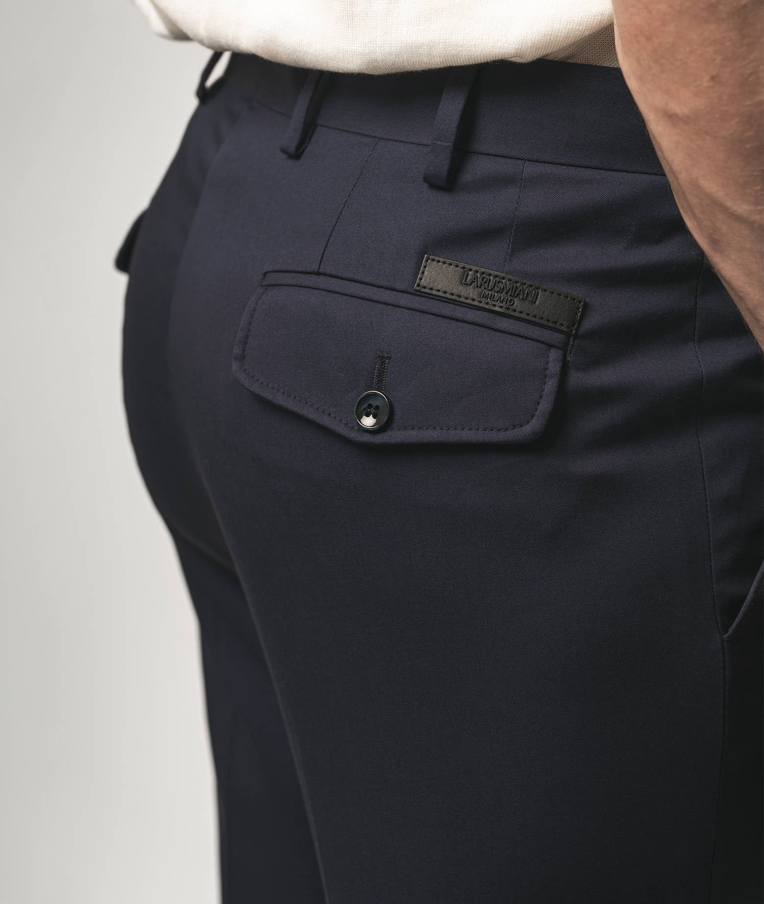 Cotton Trousers Lima Blue Sportswear