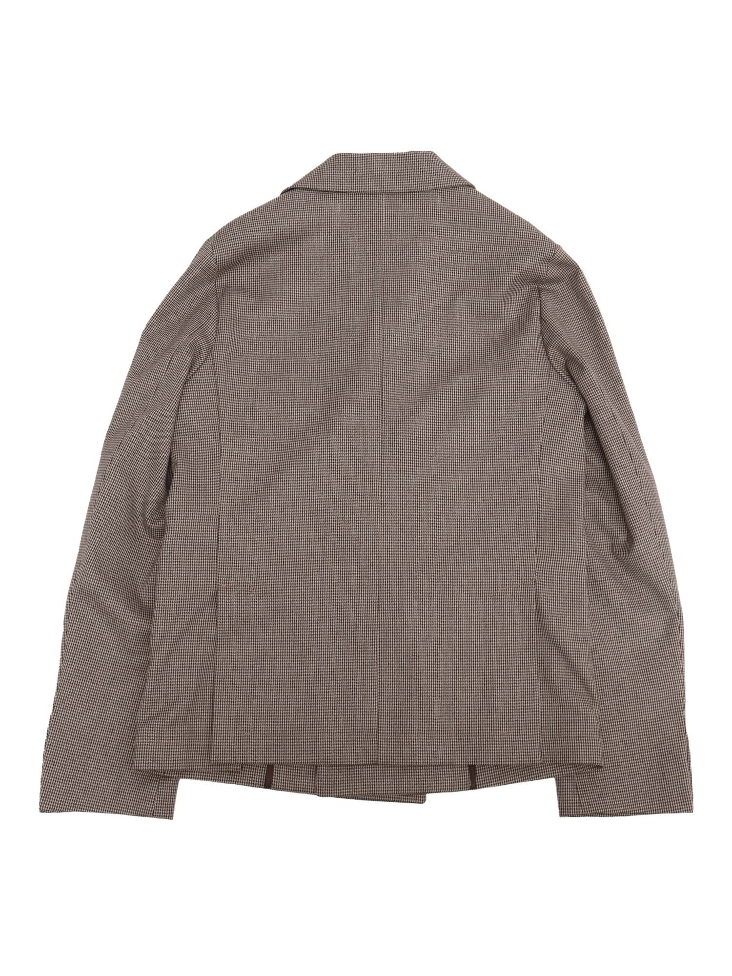 Double-Breasted Blazer Beige Jacket
