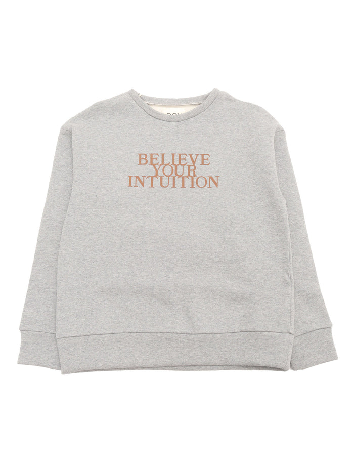 Sweatshirt Grey Cotton