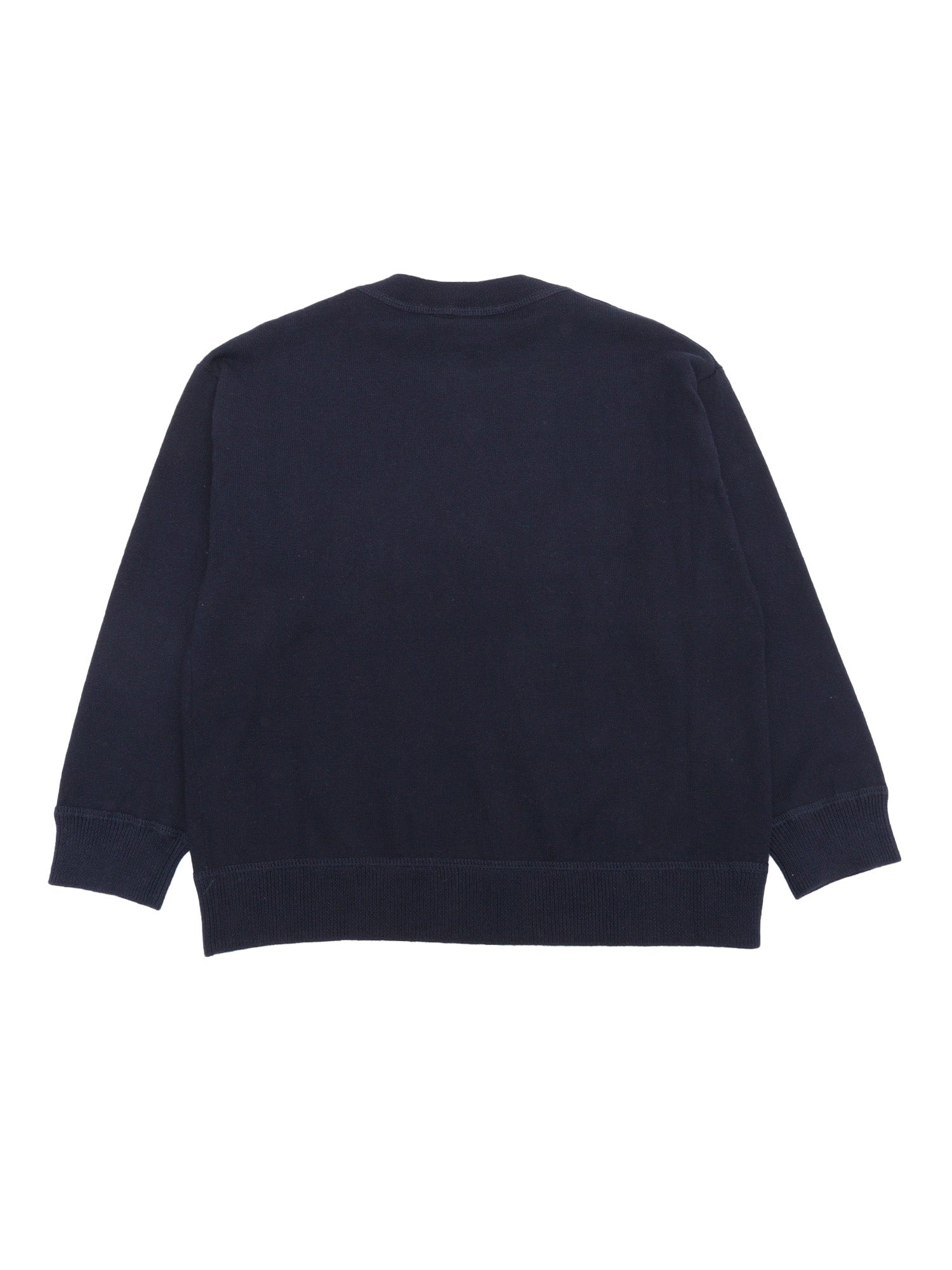 SWEATER Blue Cotton Crewneck