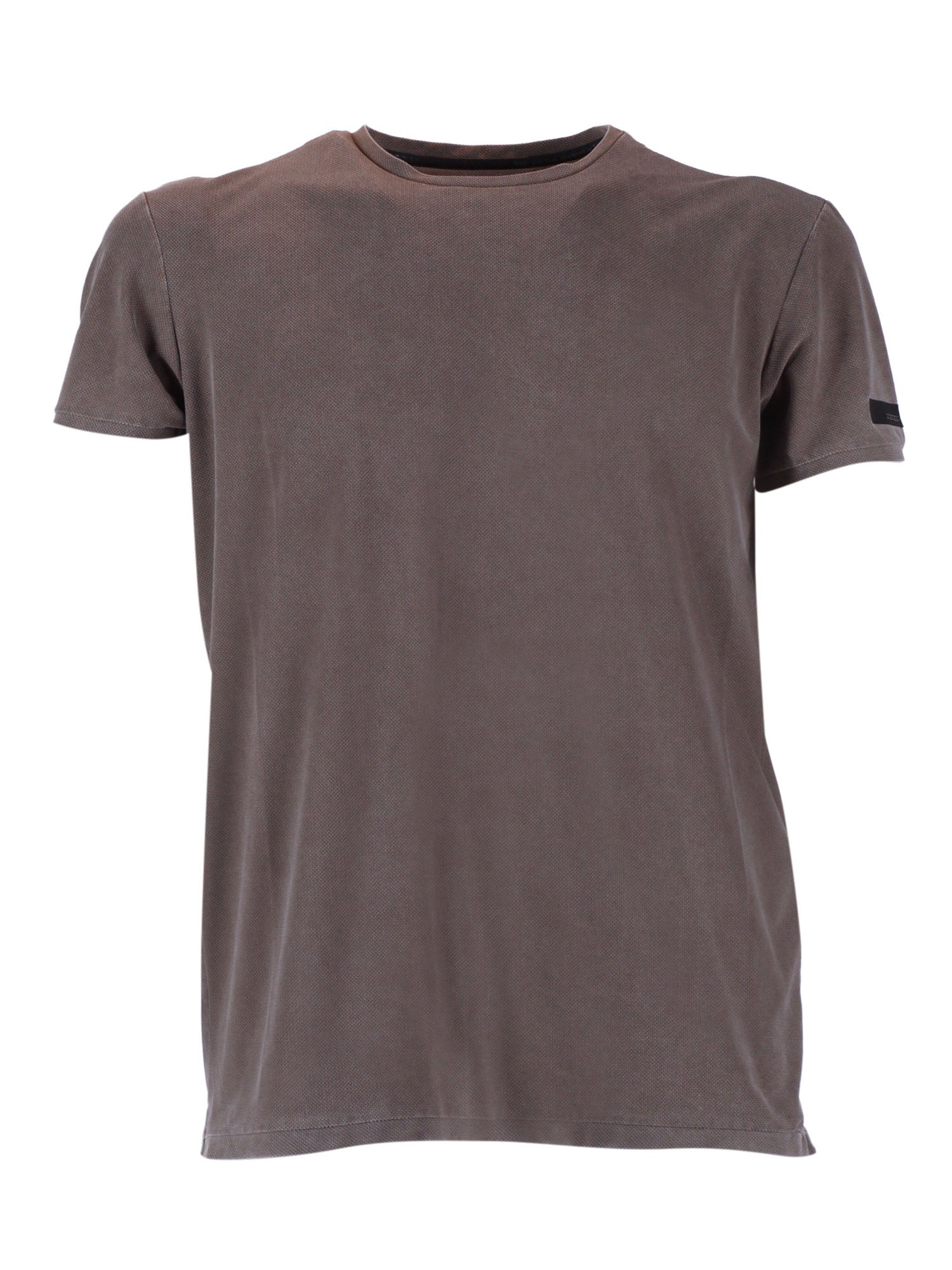 techno wash piqu� shirty Brown Polyamide Elastane Shirt
