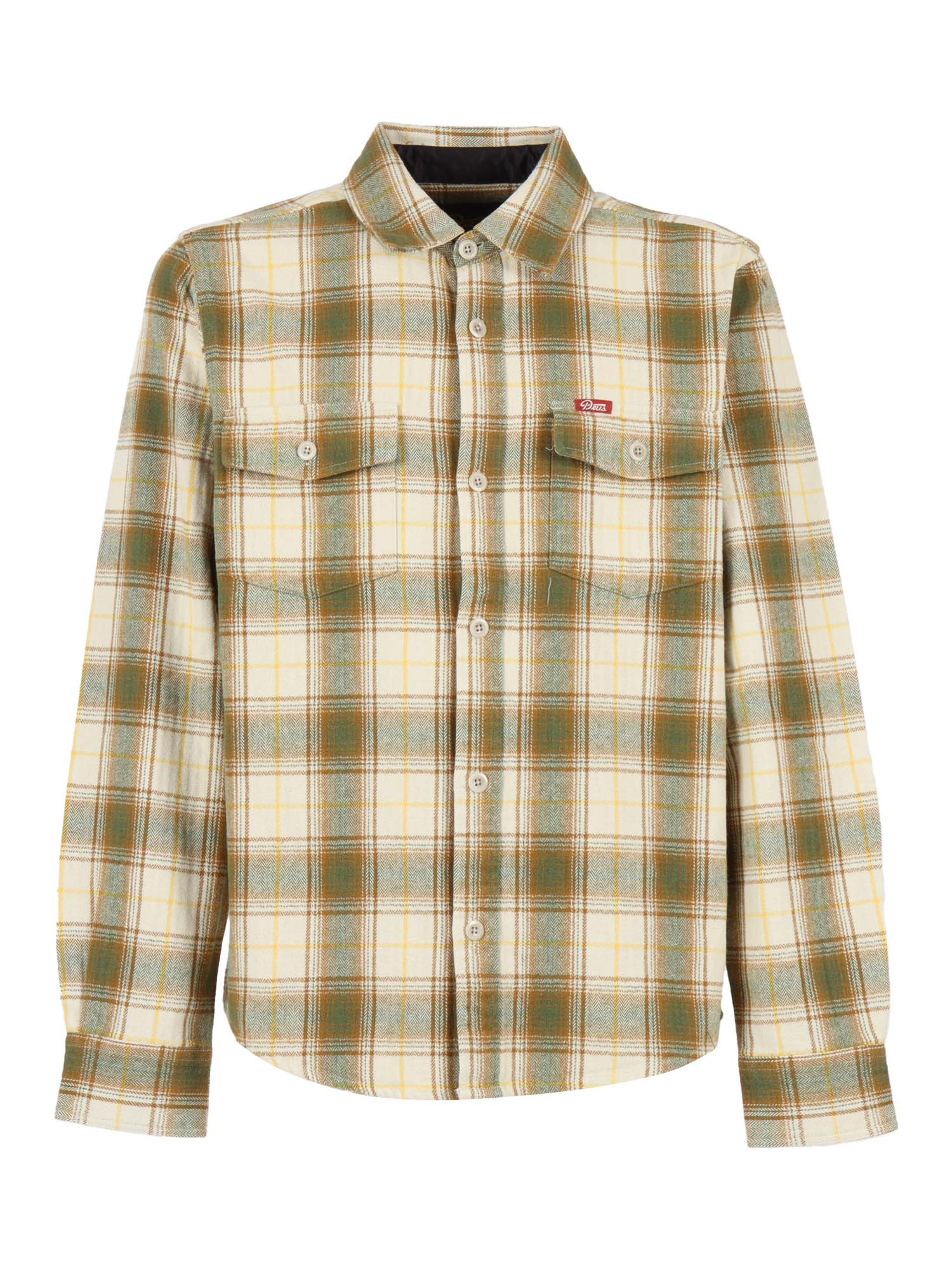 Jermaine Check Shirt White