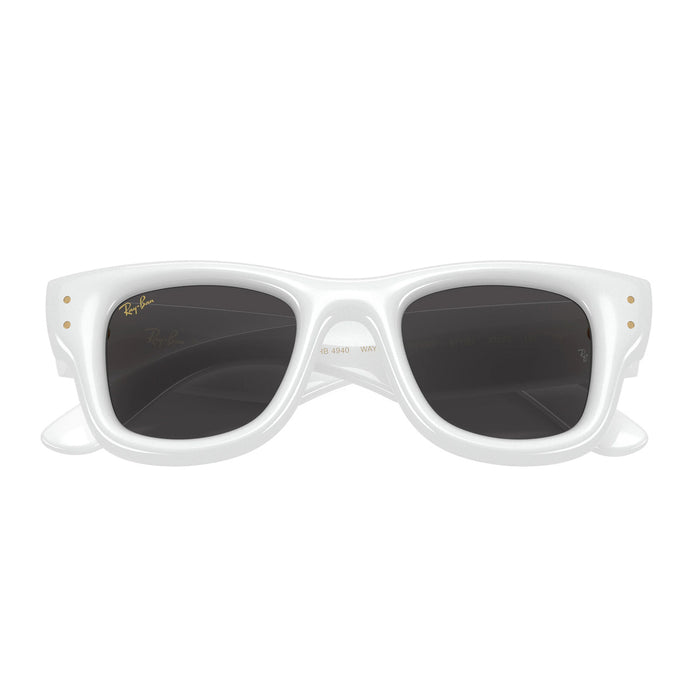 Rayban RB4940 Wayfarer Puffer by Asap Rocky 671-87 Bianco Nylon Occhiali Da Sole