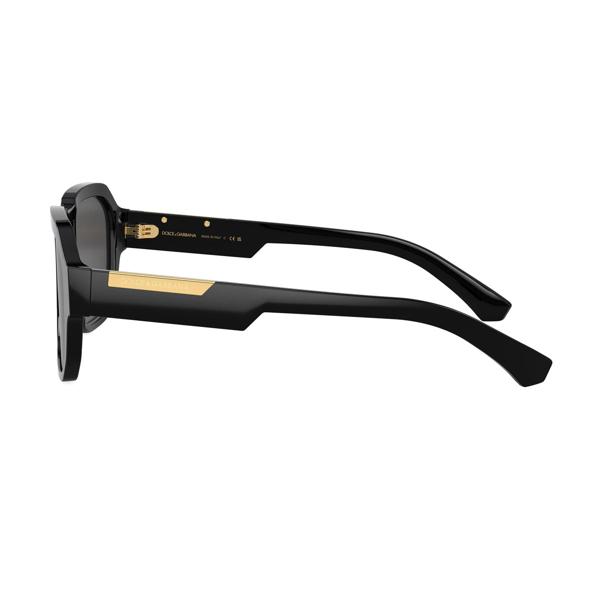 DG4464 Linea MIRROR LOGO 501-87 Black Nero Acetate Occhiali Sole