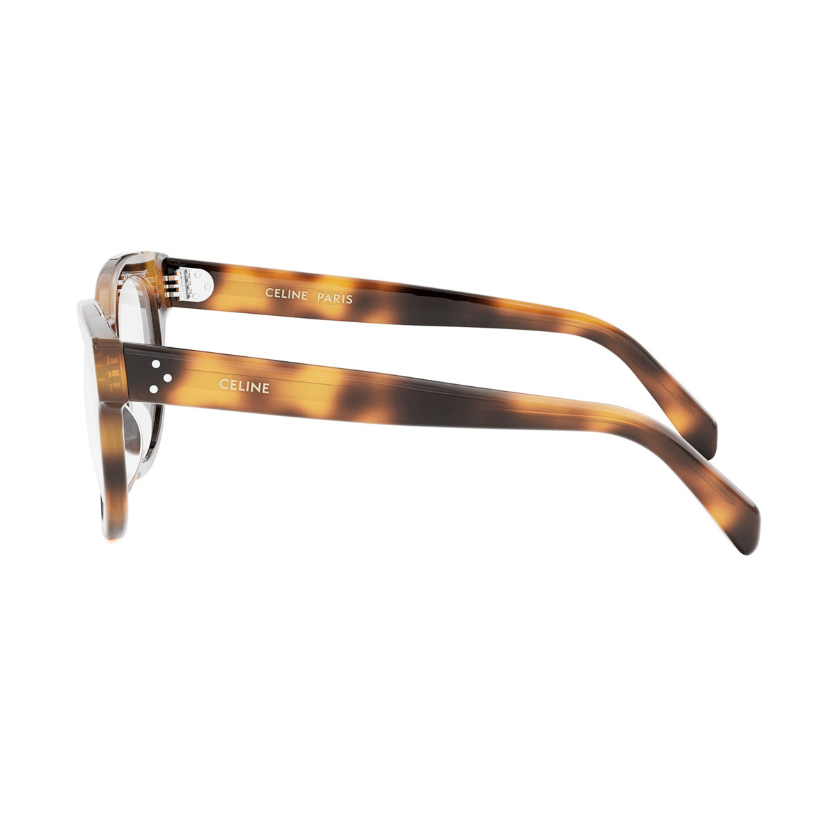 CL50109I Celine 3 Dots 053 Light Havana Marrone Acetate Occhiali Da Vista