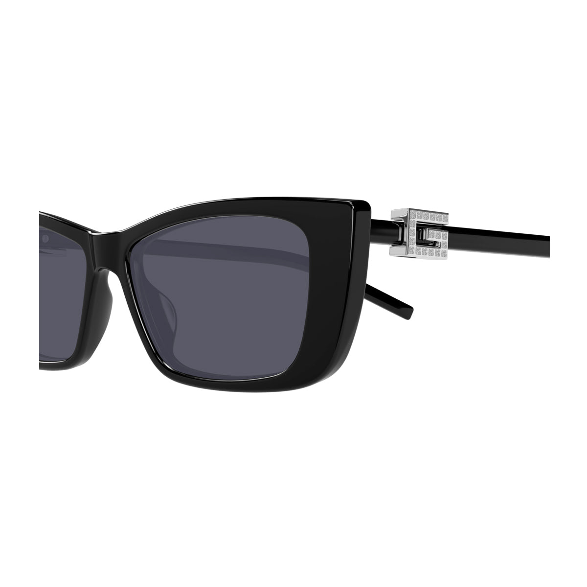 Gucci GG1681S Linea GG Logo 008 Black Gray Nero Acetate Injected Occhiali Da Sole