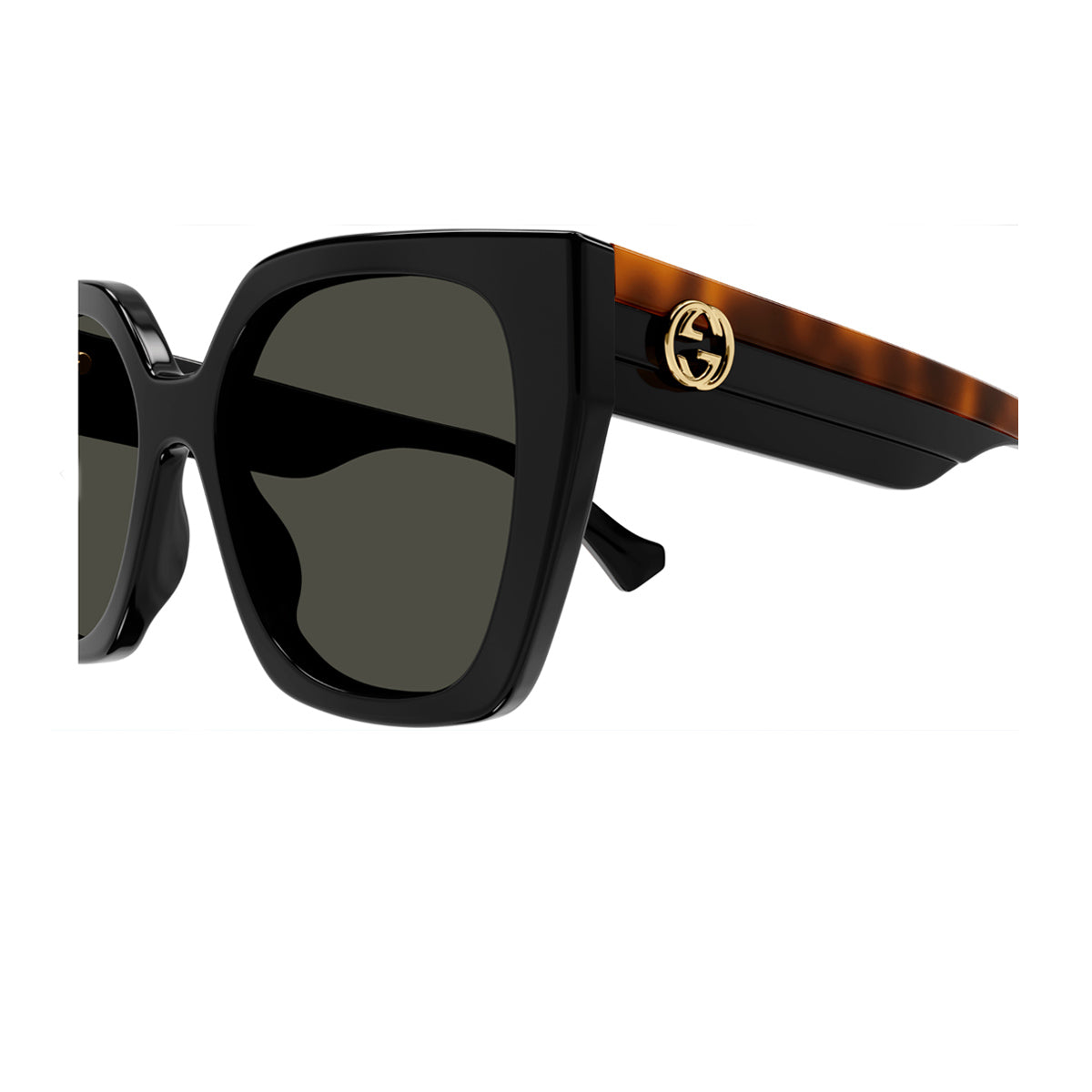 GG1300S 001 Nero Acetate Occhiali Sole