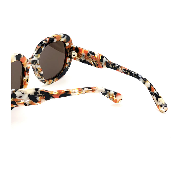 CH0153S Arancione Celluloid Occhiali Sole