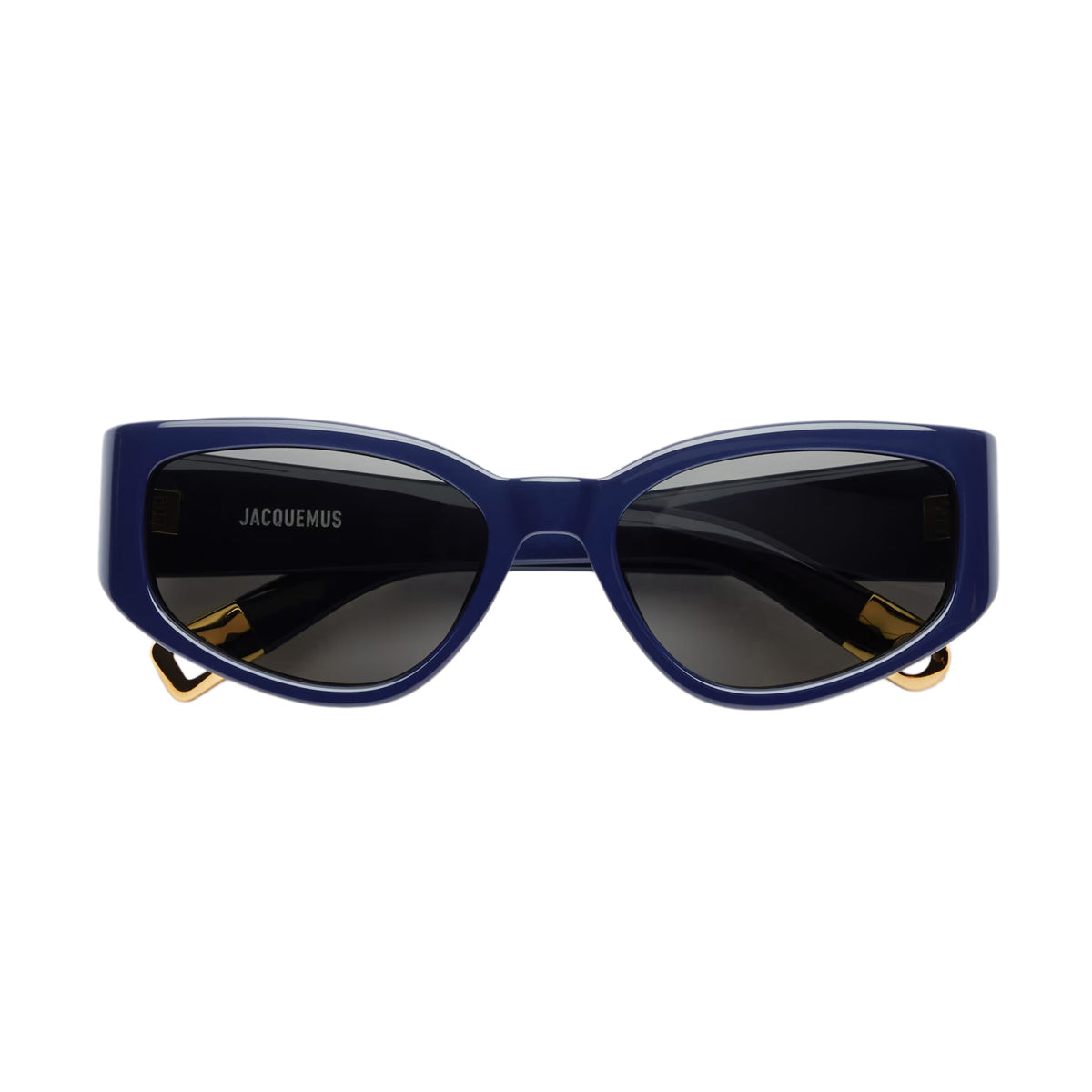 Jacquemus Les lunettes JAC5 Gala linea Sculptures C4 Navy Blu Acetate Occhiali Da Sole