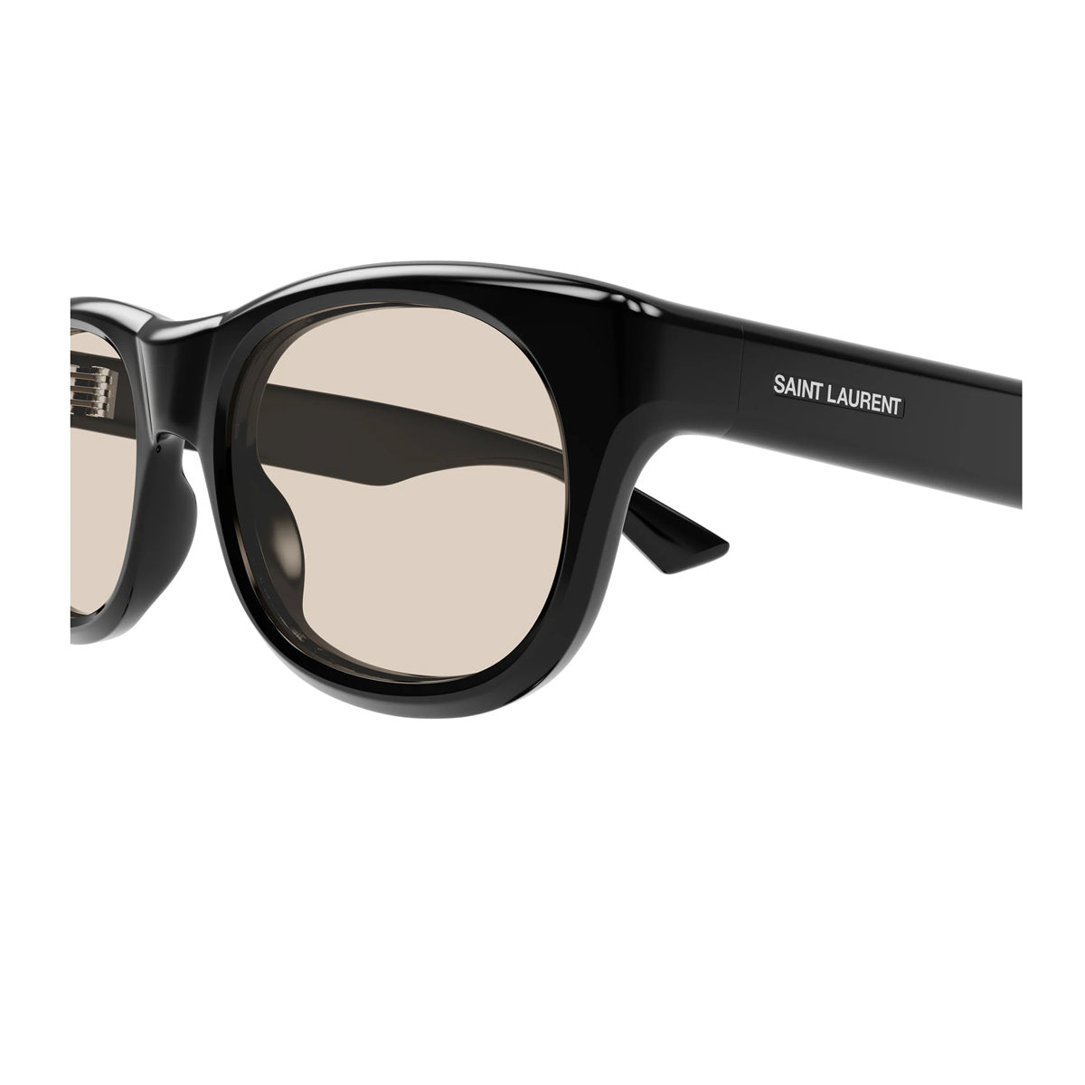 Saint Laurent SL 815 Romy Linea Logo 006 Black Yellow Nero Acetate Occhiali Da Sole