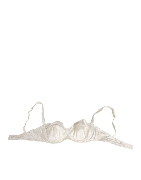 Dolce & Gabbana 94% Silk bra in white