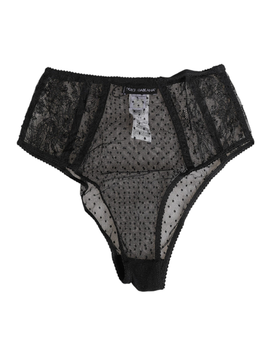 Dolce & Gabbana 70% Polyamide bodysuit in black