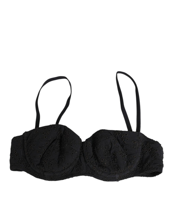 Dolce & Gabbana 75% Polyamide bra in black